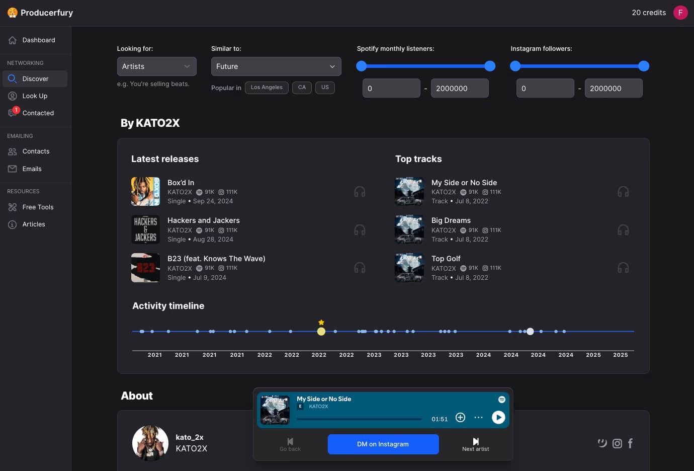Producerfury screenshot 1