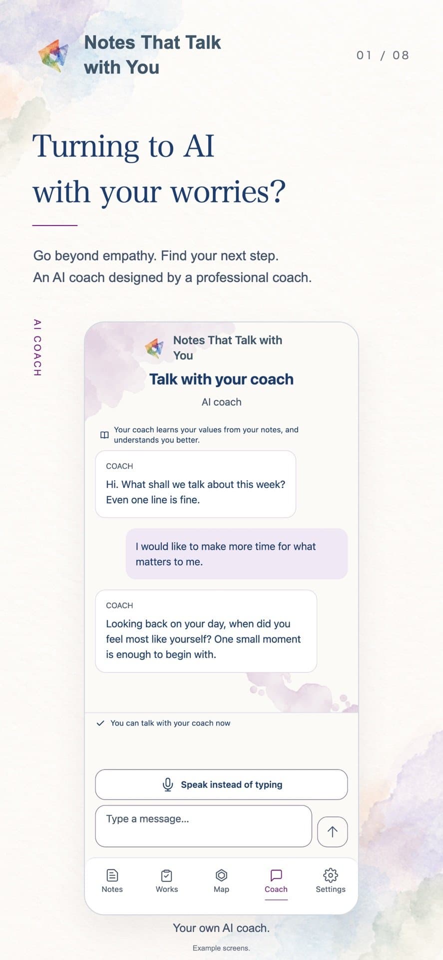 Notes that talk with you screenshot 1