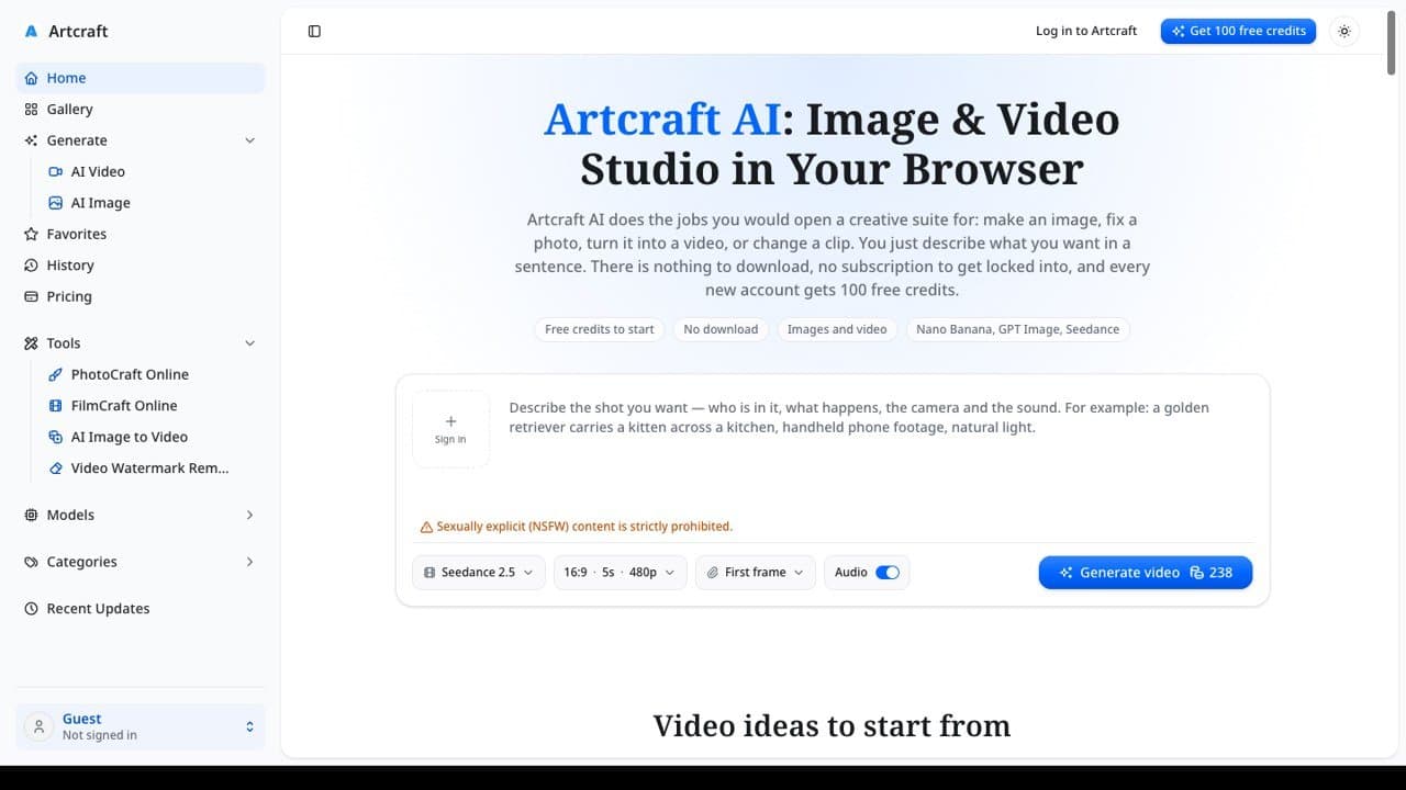 Artcraft AI screenshot 1