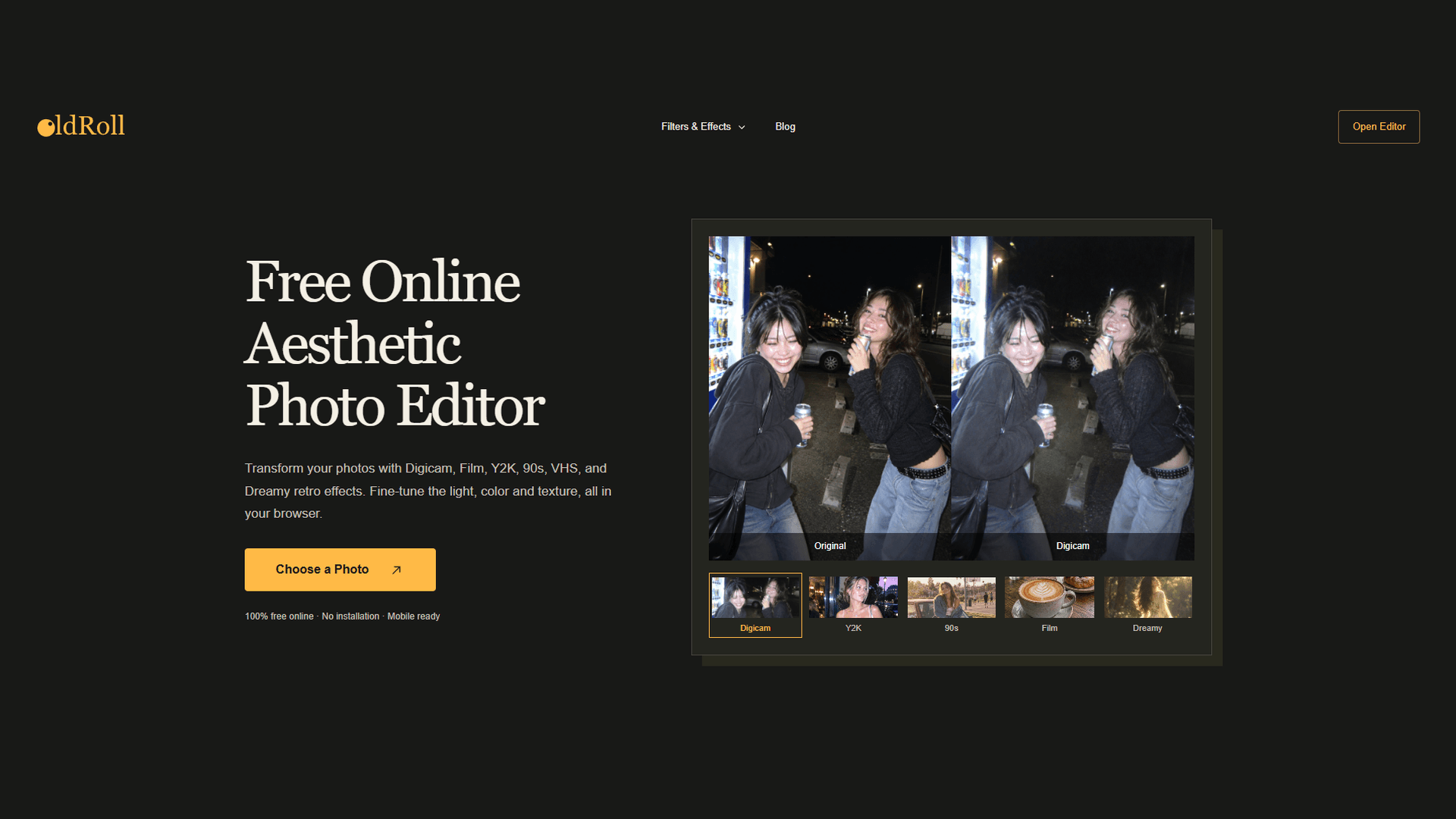 OldRoll screenshot 1