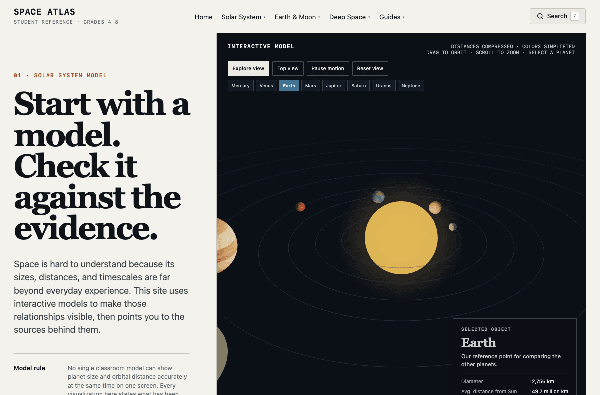 Space Atlas screenshot 1