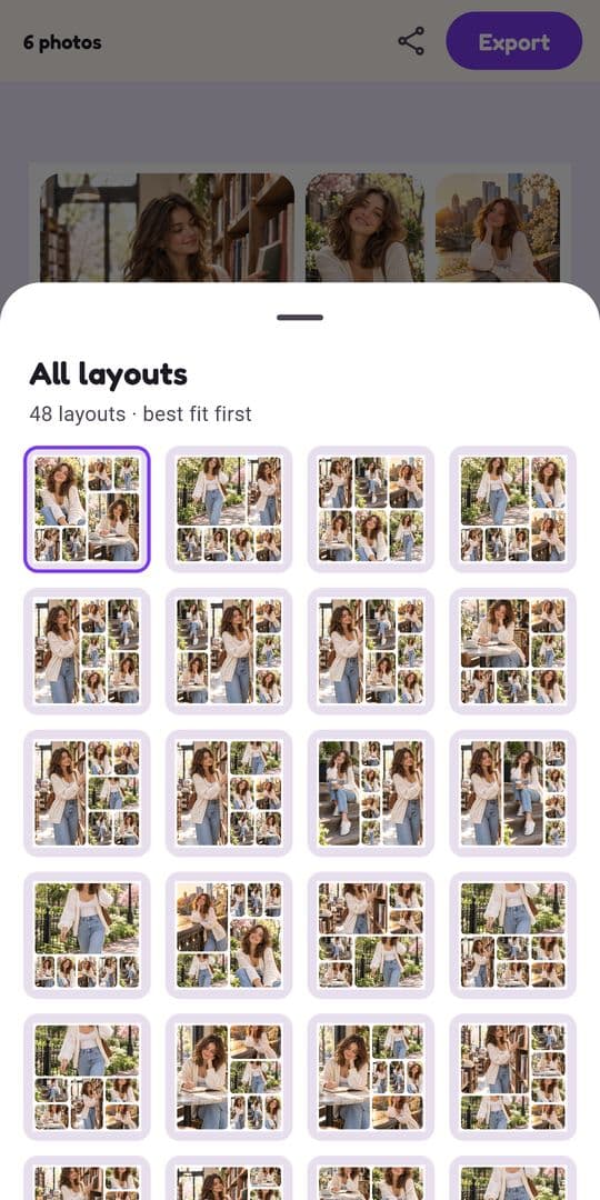 Photo Collage Maker & Grid screenshot 3