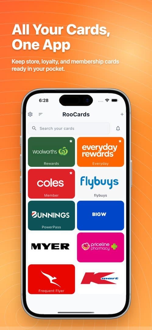 RooCards screenshot 1