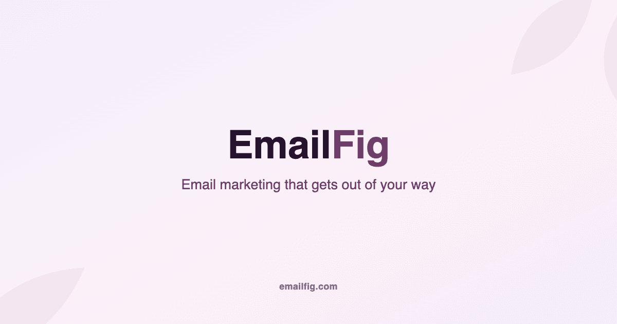 EmailFig screenshot 1