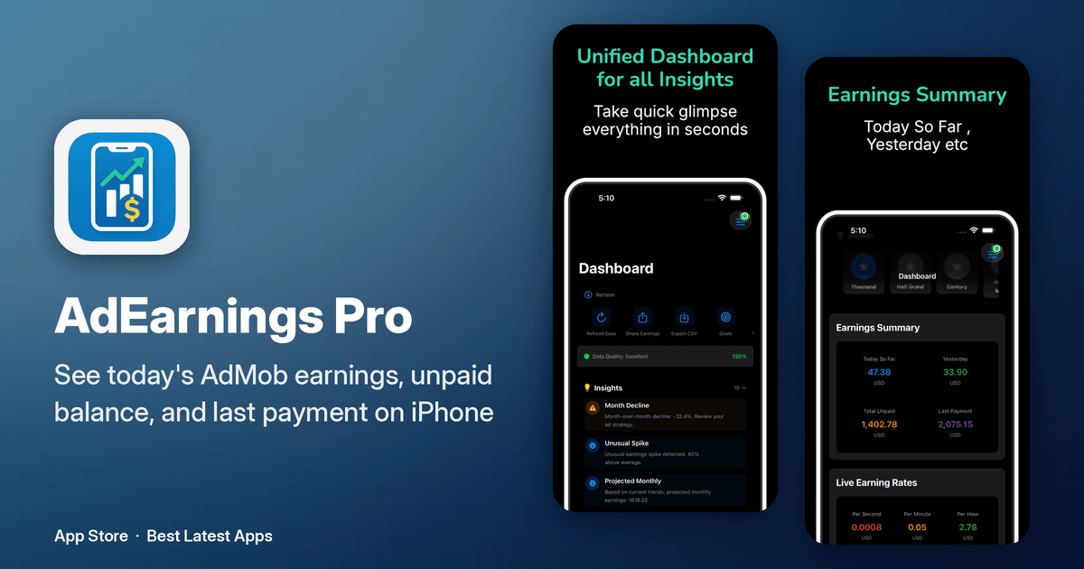 AdEarnings Pro screenshot 1
