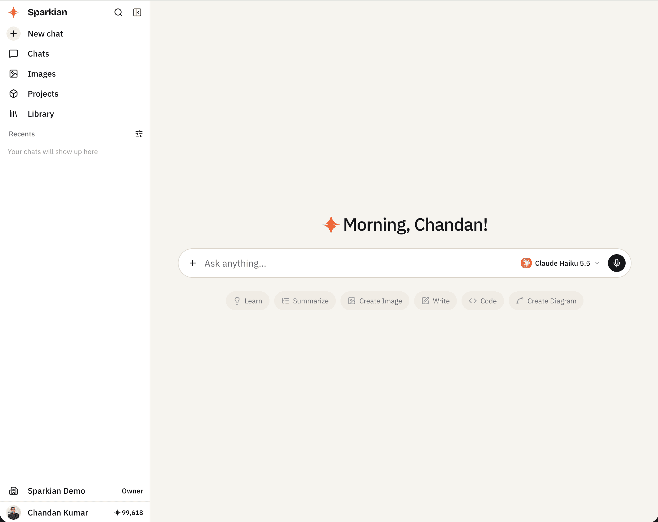 Sparkian screenshot 1