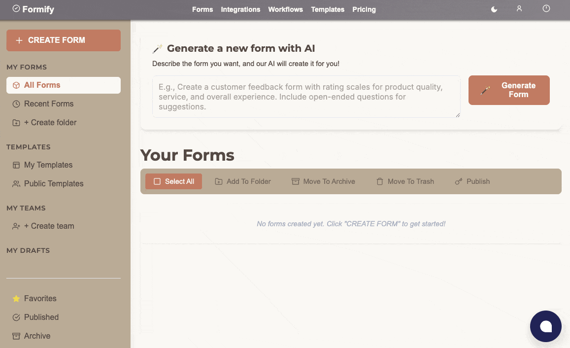 Formify screenshot 1