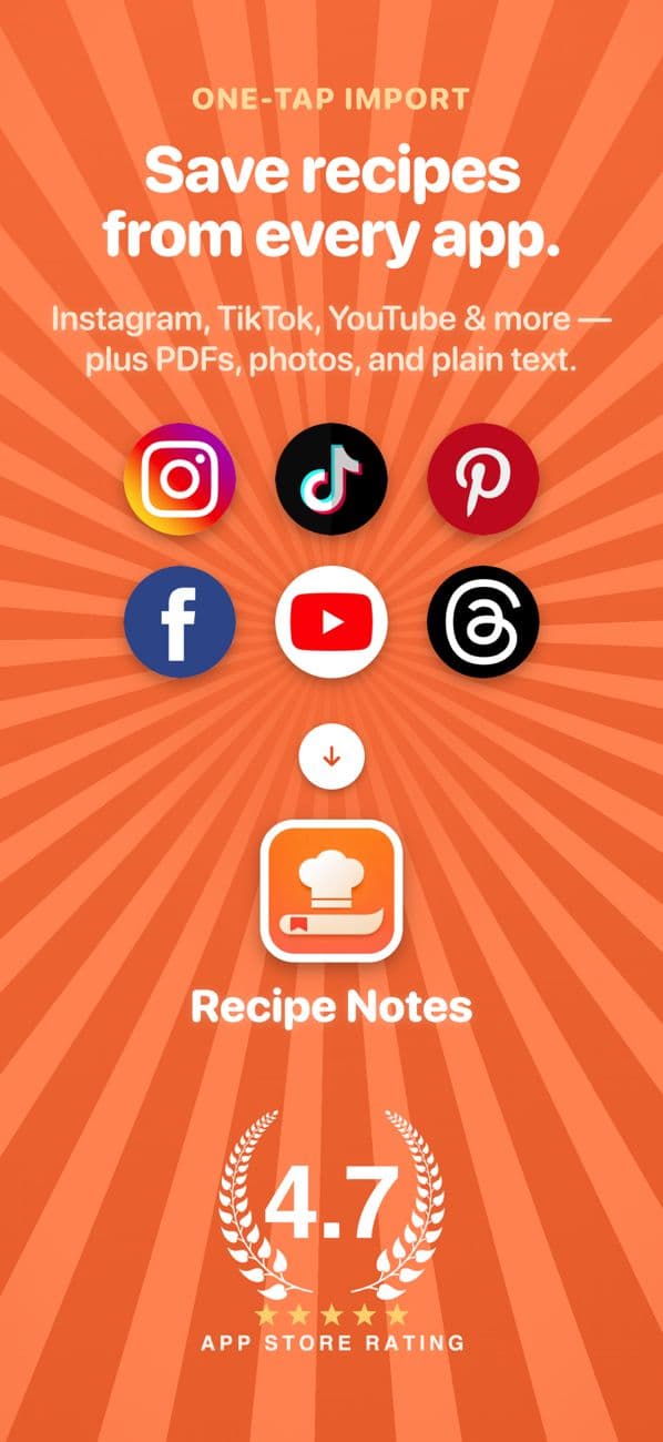 Recipe Notes screenshot 1