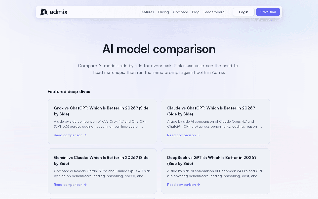 Admix screenshot 1