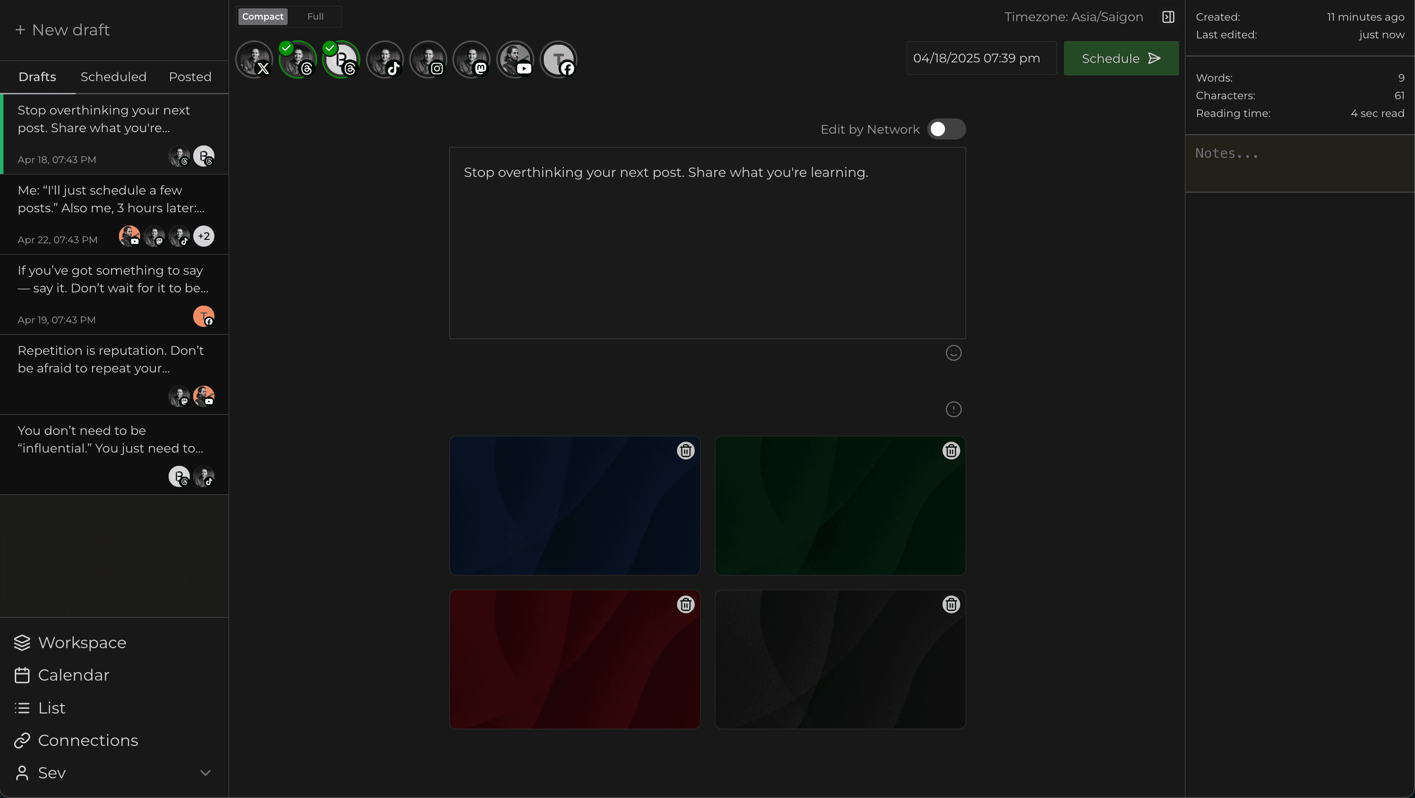 Publora screenshot 1