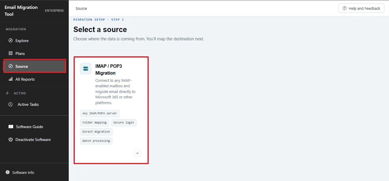 MacSonik IMAP to Office 365 Migration Tool screenshot 1
