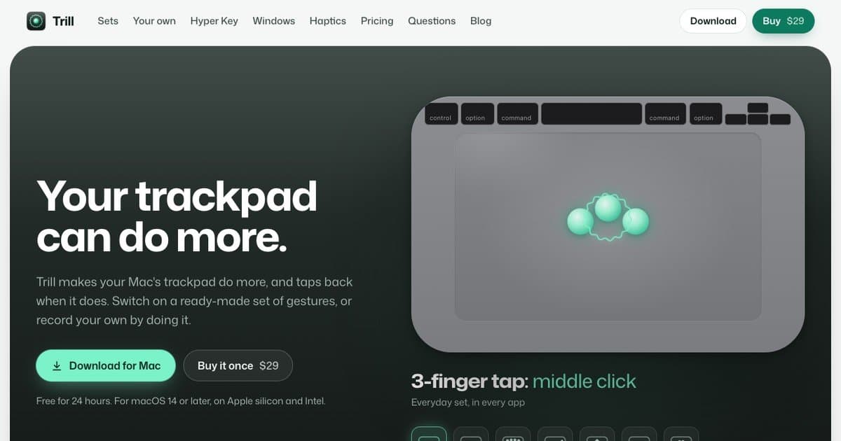 Trill screenshot 1