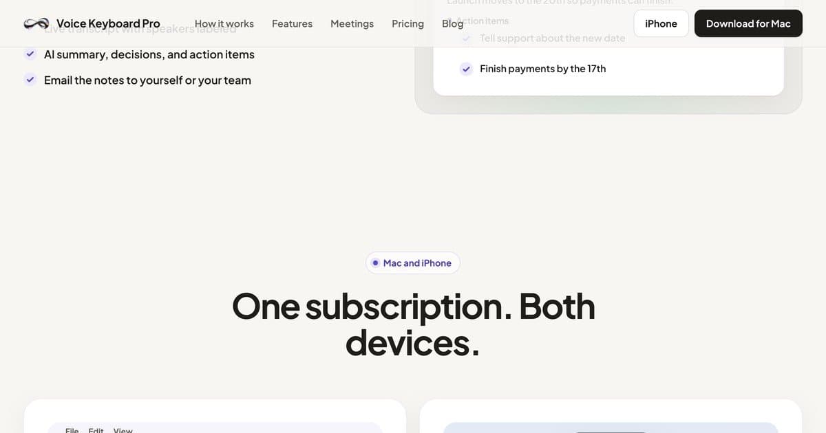 Voice Keyboard Pro screenshot 3