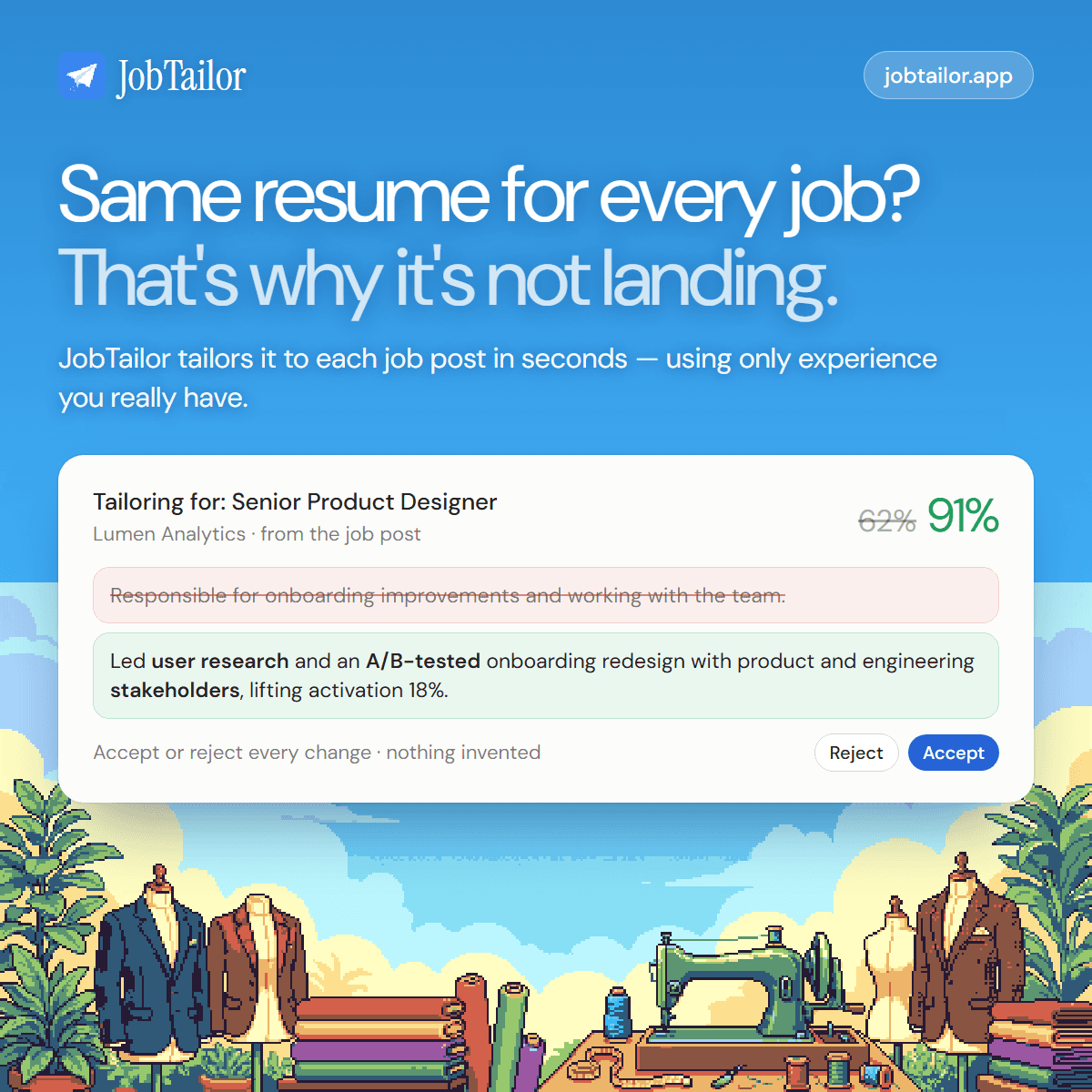 JobTailor screenshot 4