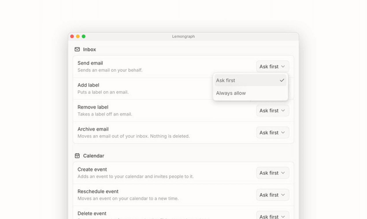 Lemongraph screenshot 2