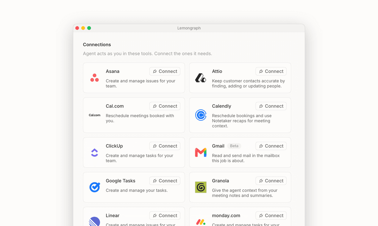 Lemongraph screenshot 3