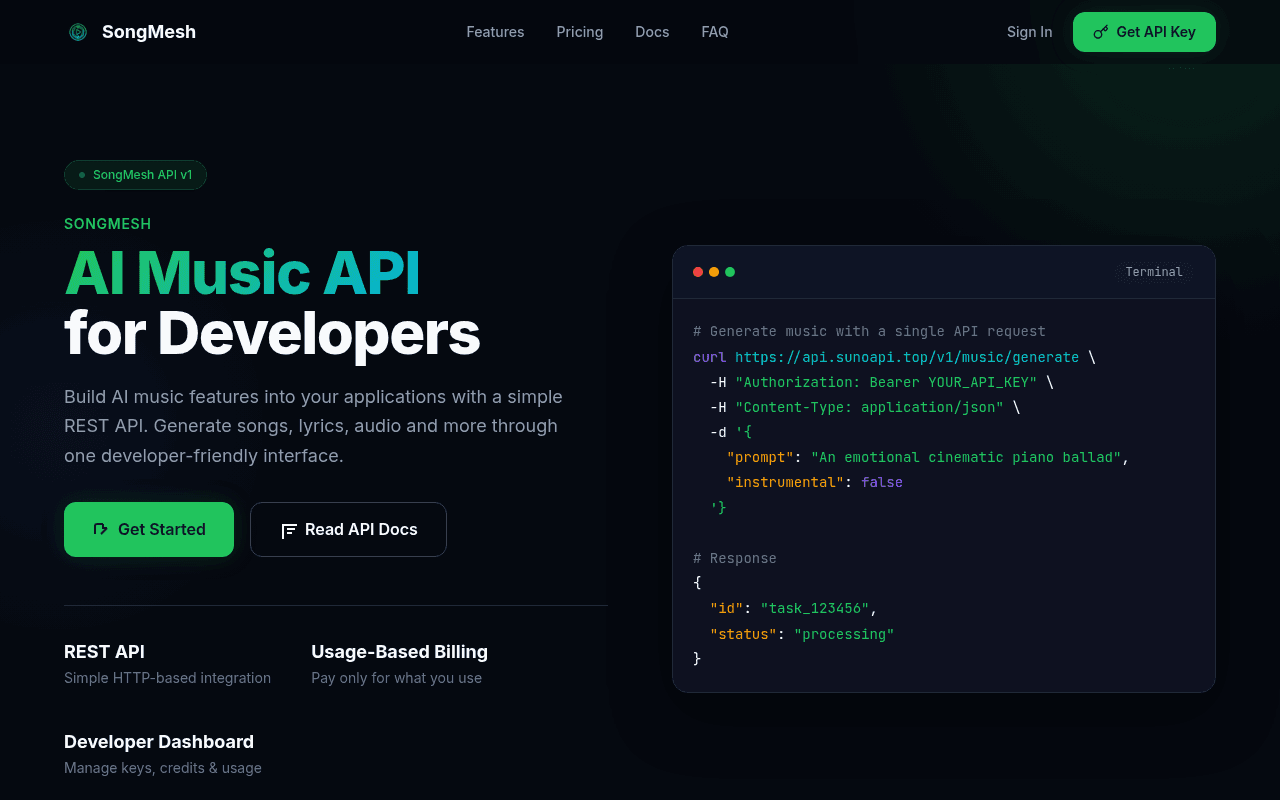 SongMesh screenshot 1