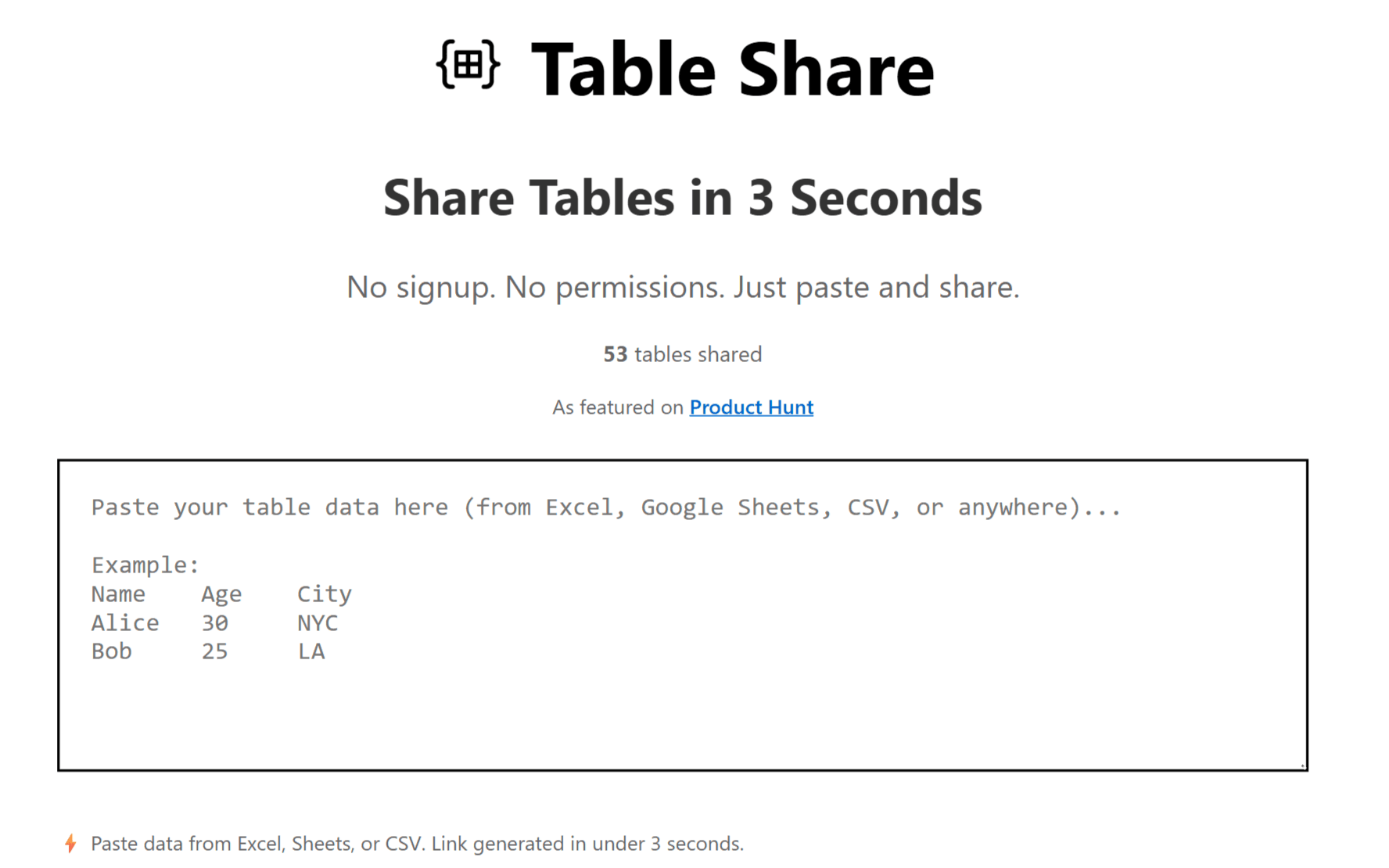 Table Share screenshot 5