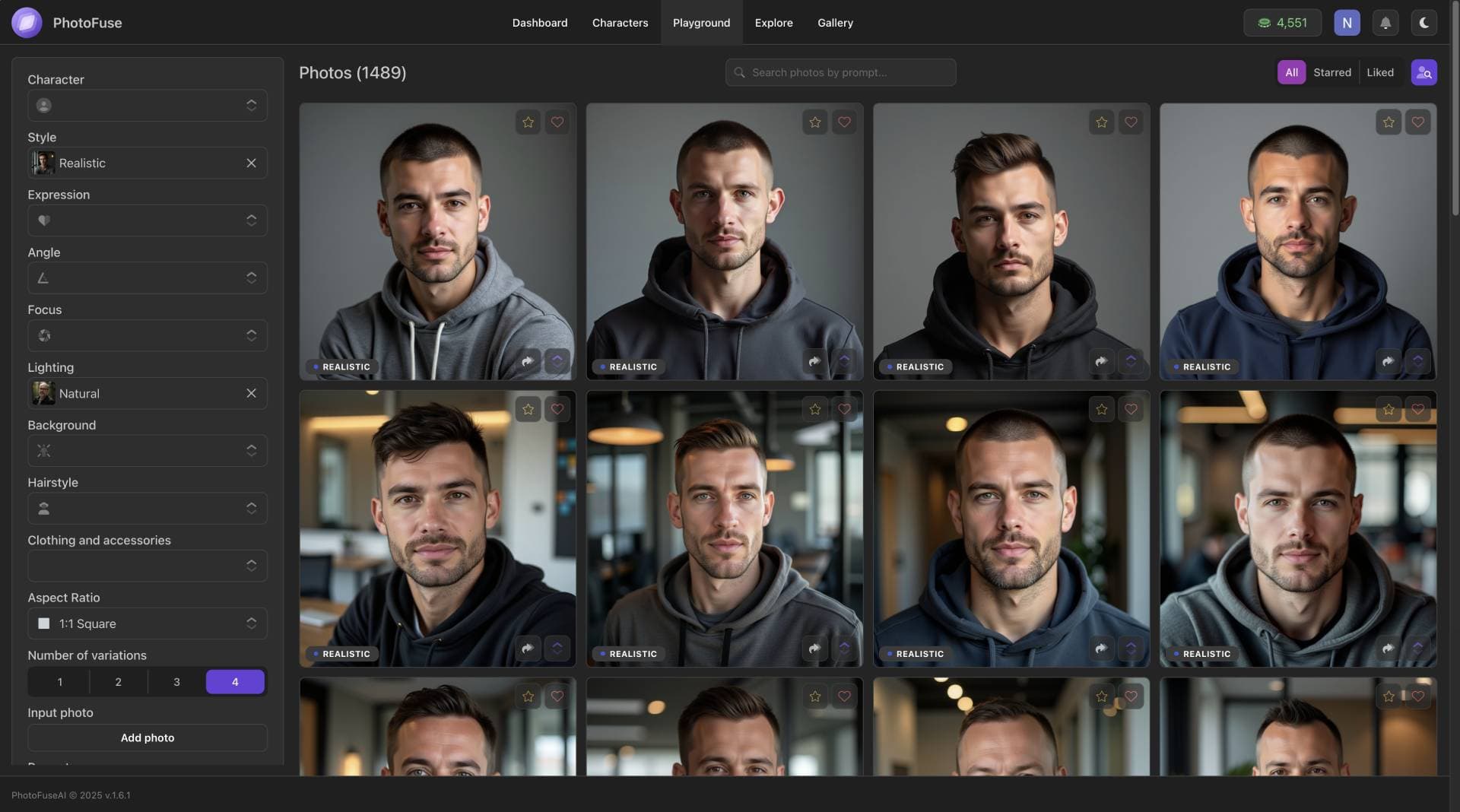 PhotoFuse AI screenshot 2
