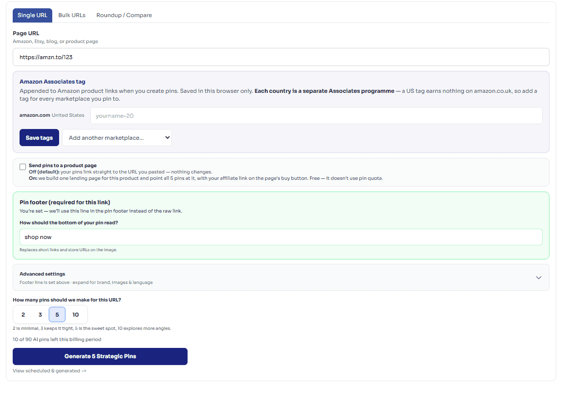 URL2Pin screenshot 3