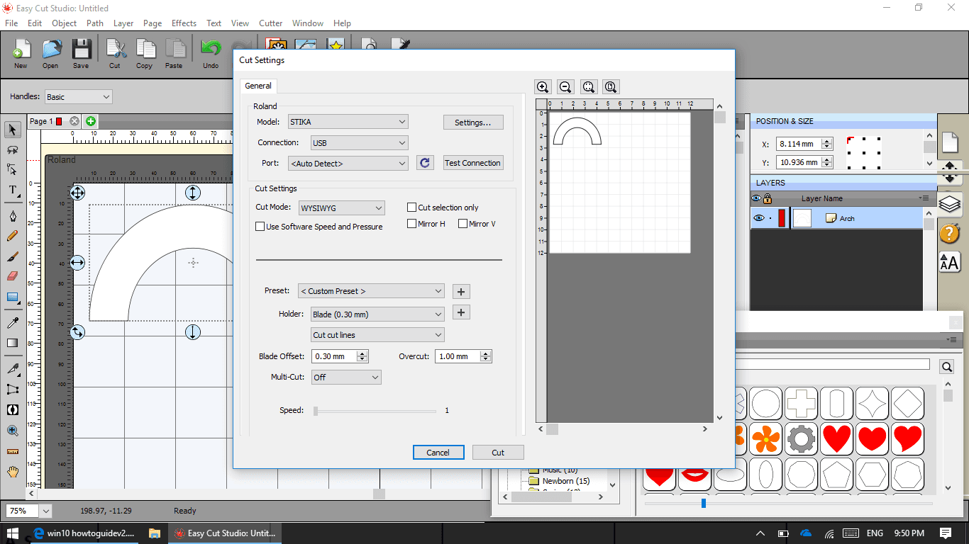 EasyCut Studio screenshot 1