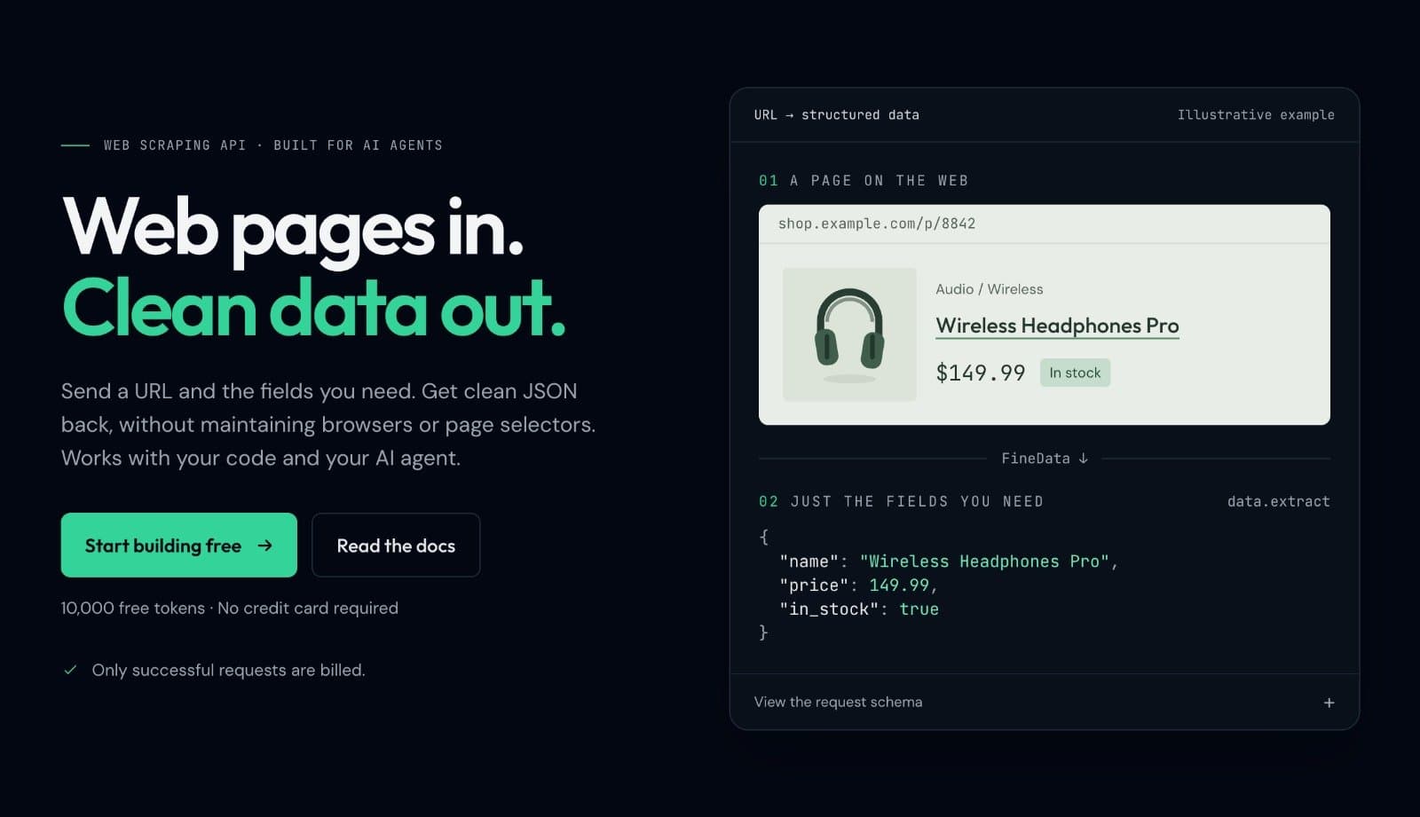 FineData.ai screenshot 1