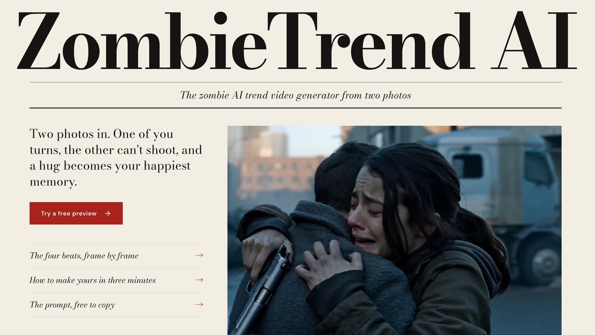 ZombieTrend AI screenshot 1