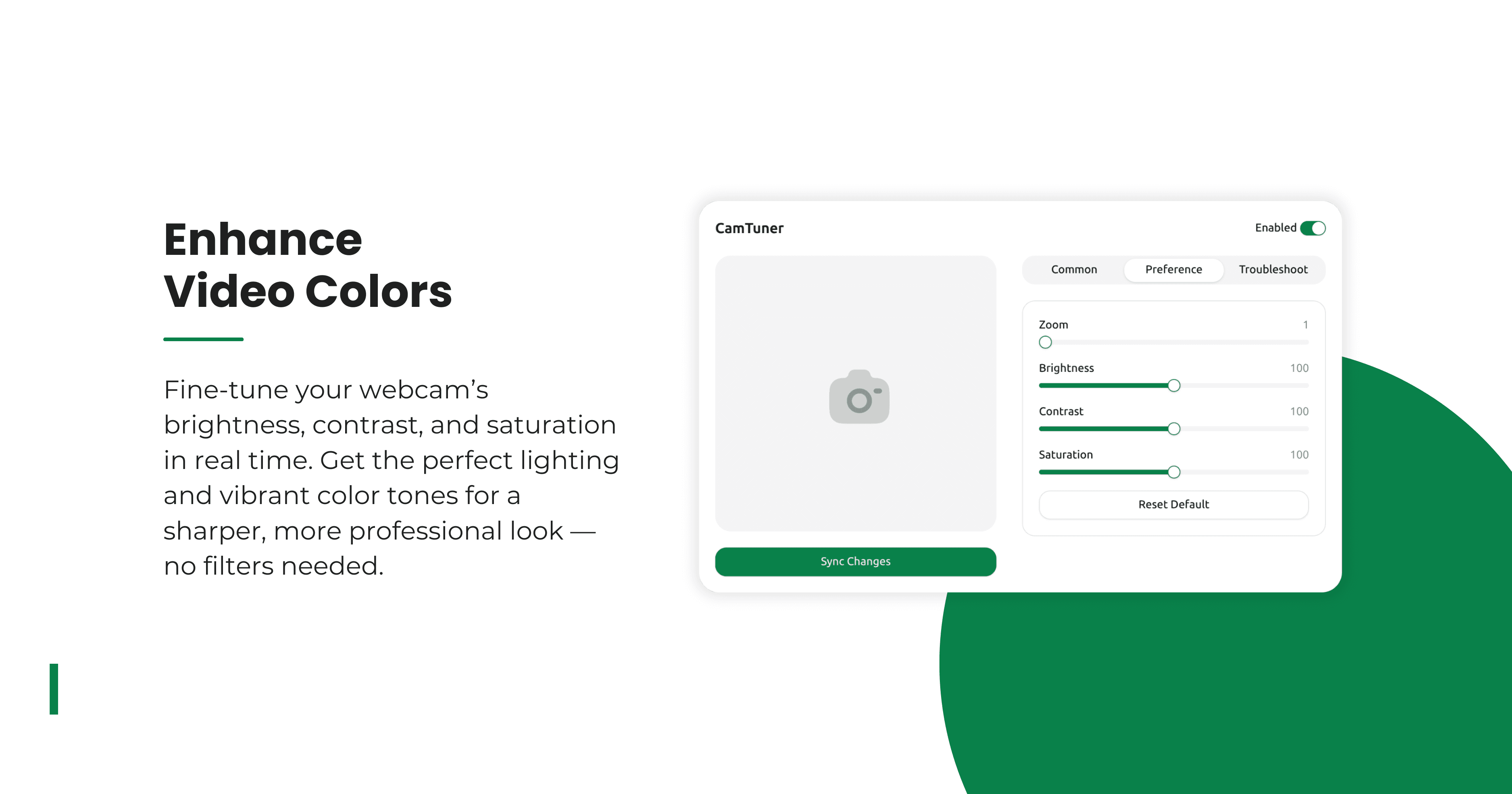 CamTuner screenshot 3