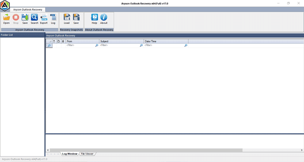 Aryson Outlook PST Repair Tool screenshot 1