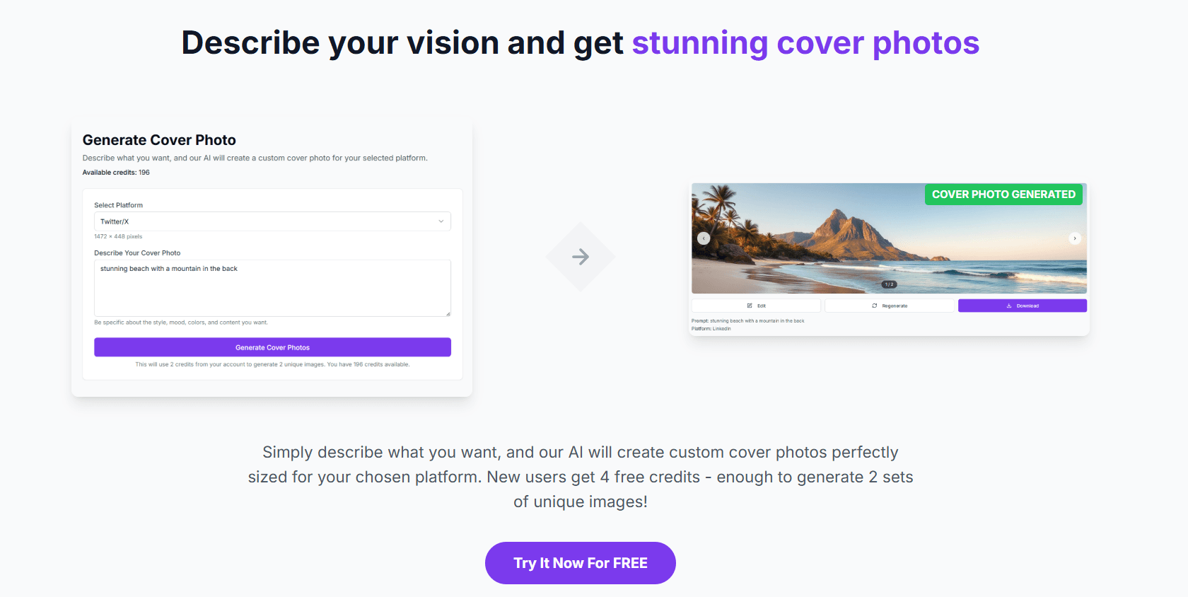 Cover Photo Generators screenshot 1