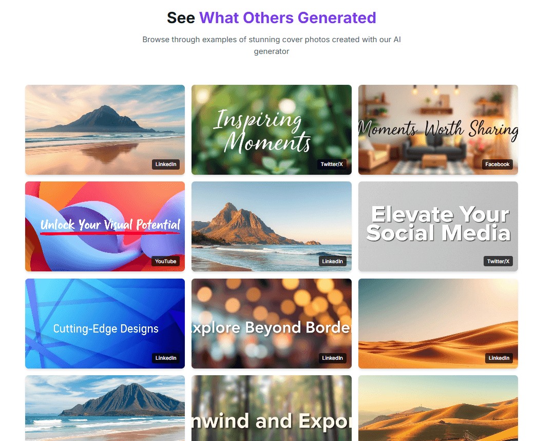 Cover Photo Generators screenshot 3