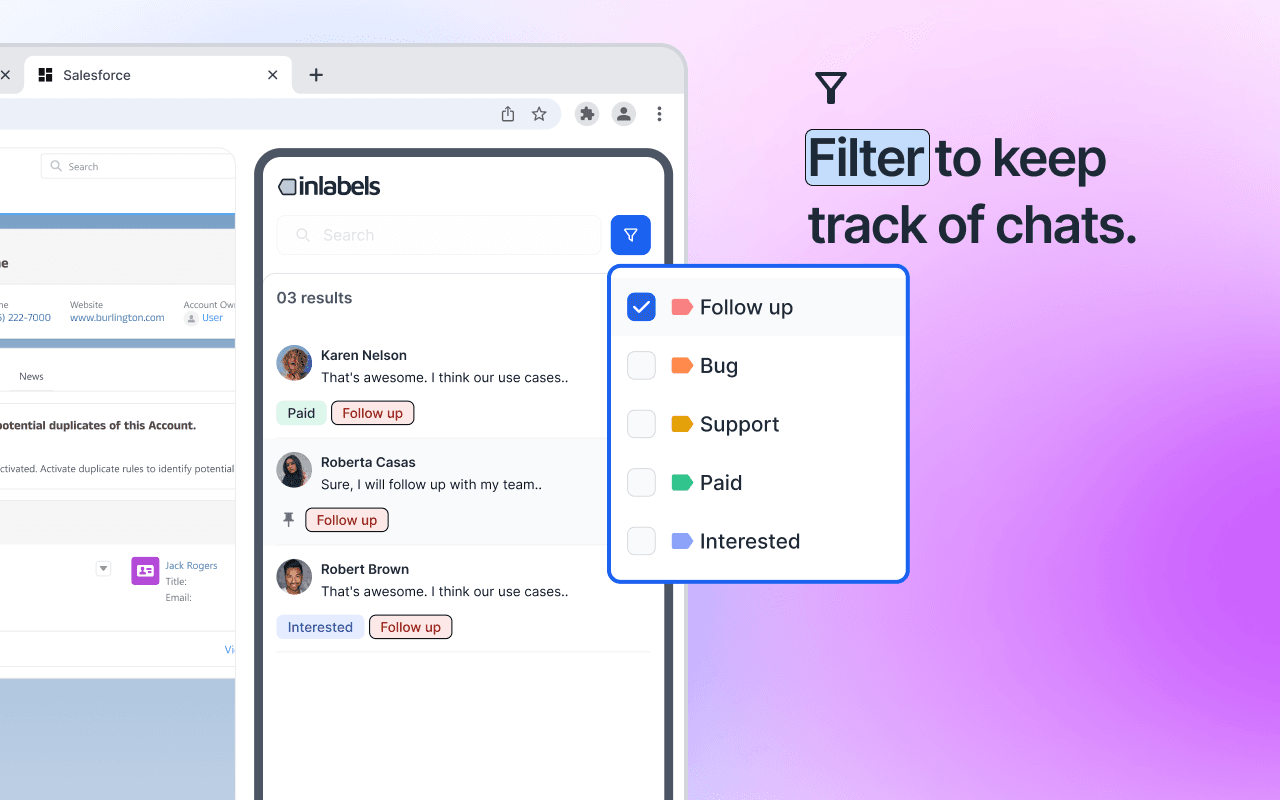 InLabels screenshot 2