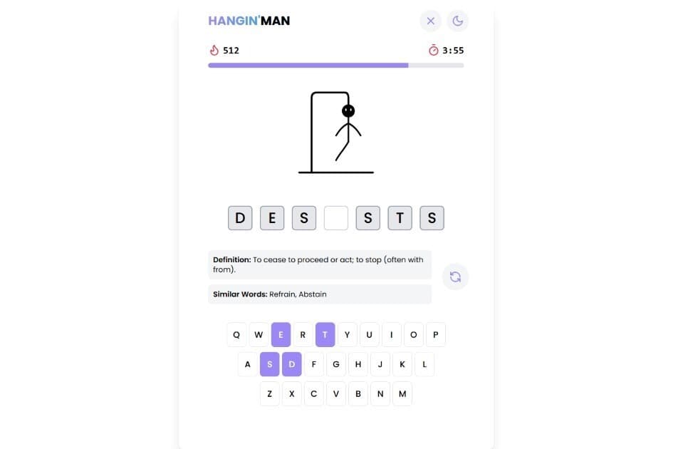 Hangin' Man screenshot 2