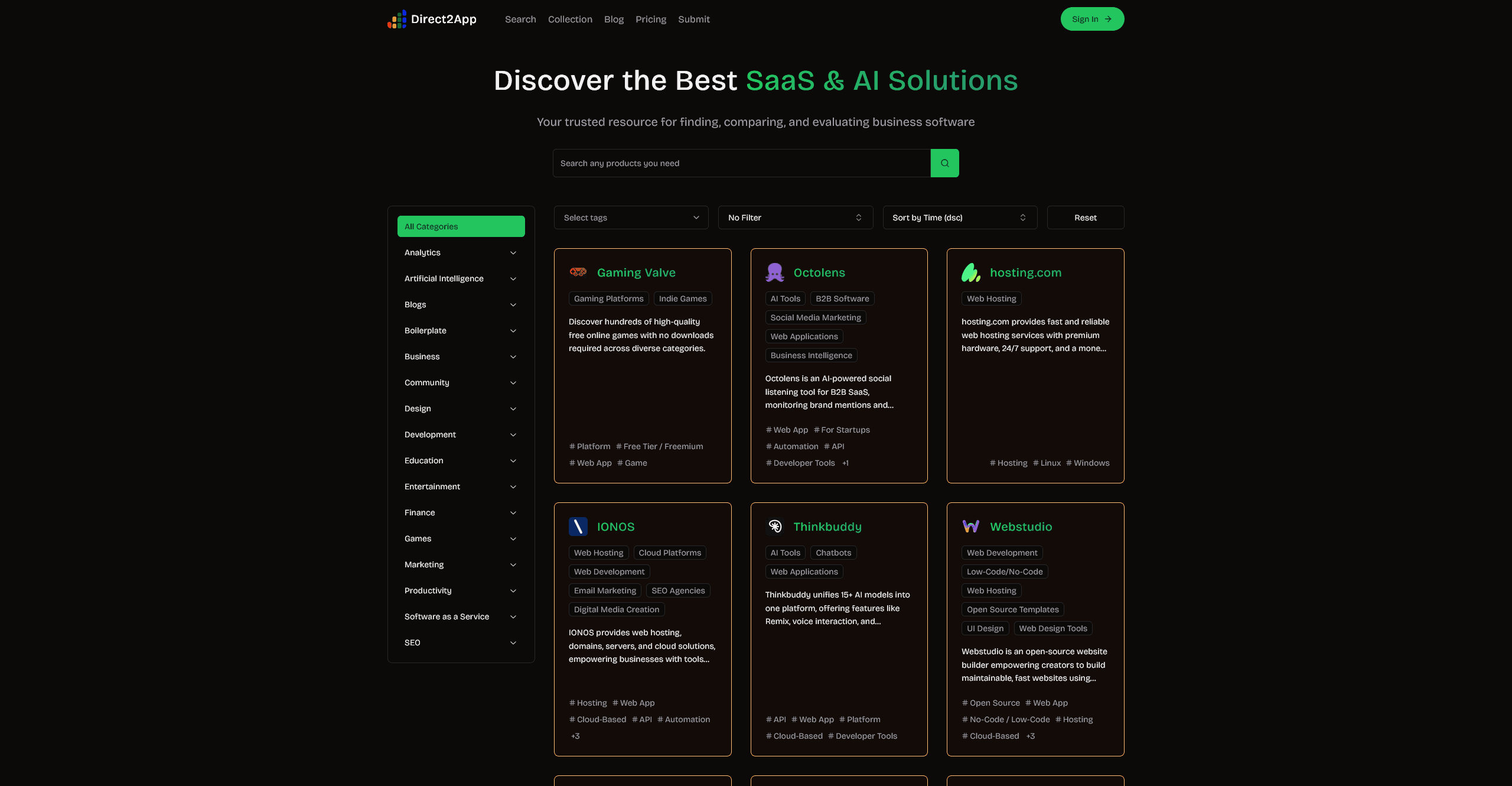 Direct2App screenshot 2