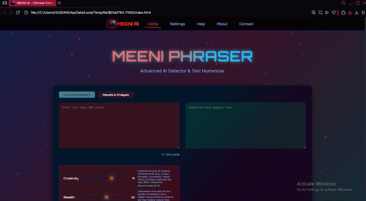 MEENI AI screenshot 1