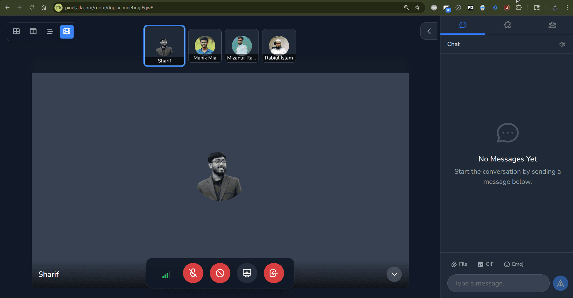 PineTalk screenshot 2