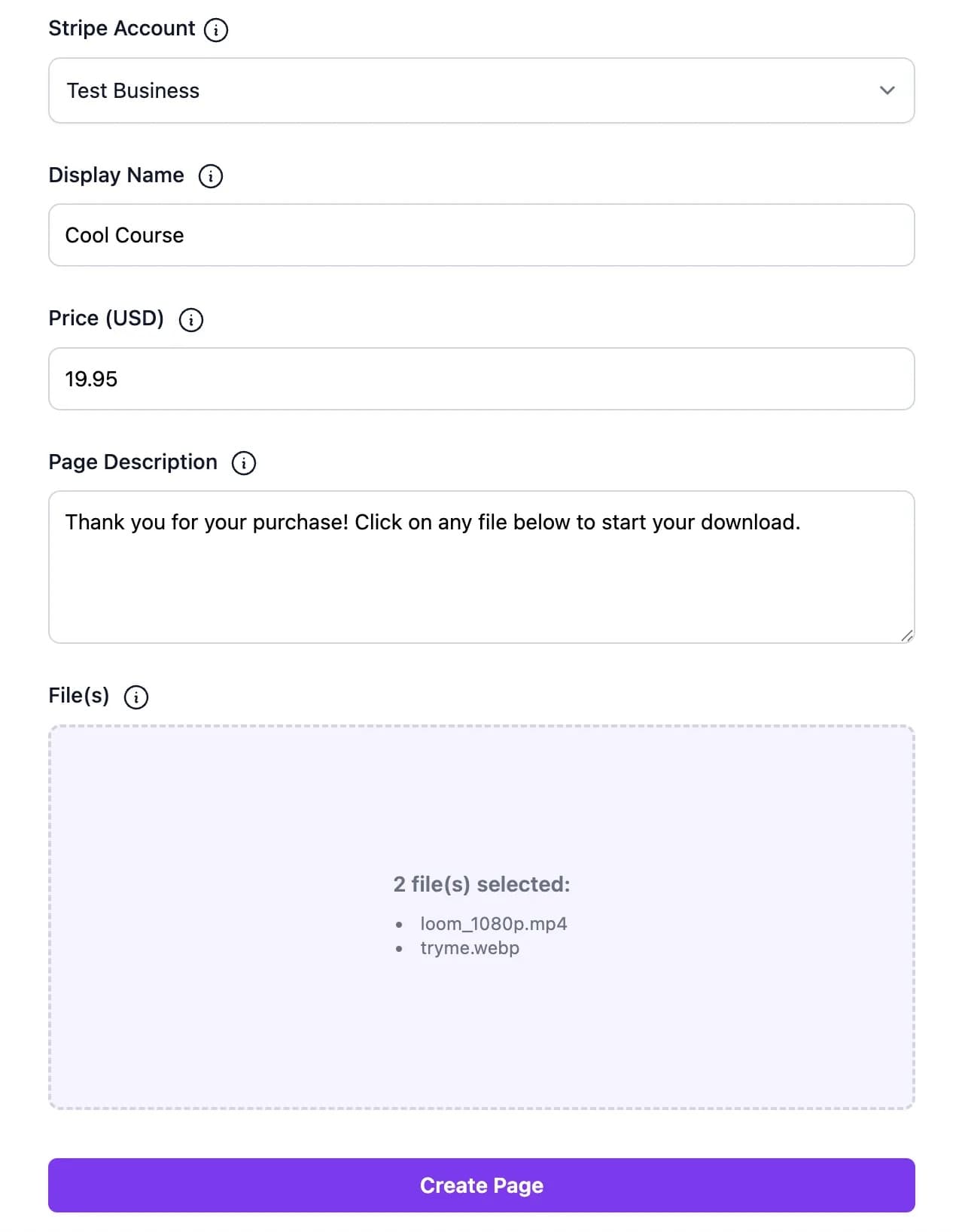 DownloadPage screenshot 1