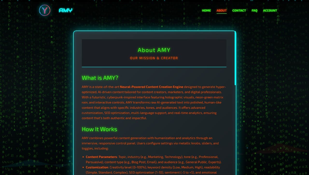 AMY AI screenshot 3