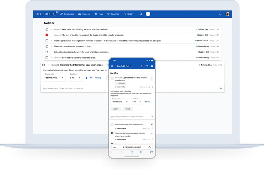 Remote.Team screenshot 1