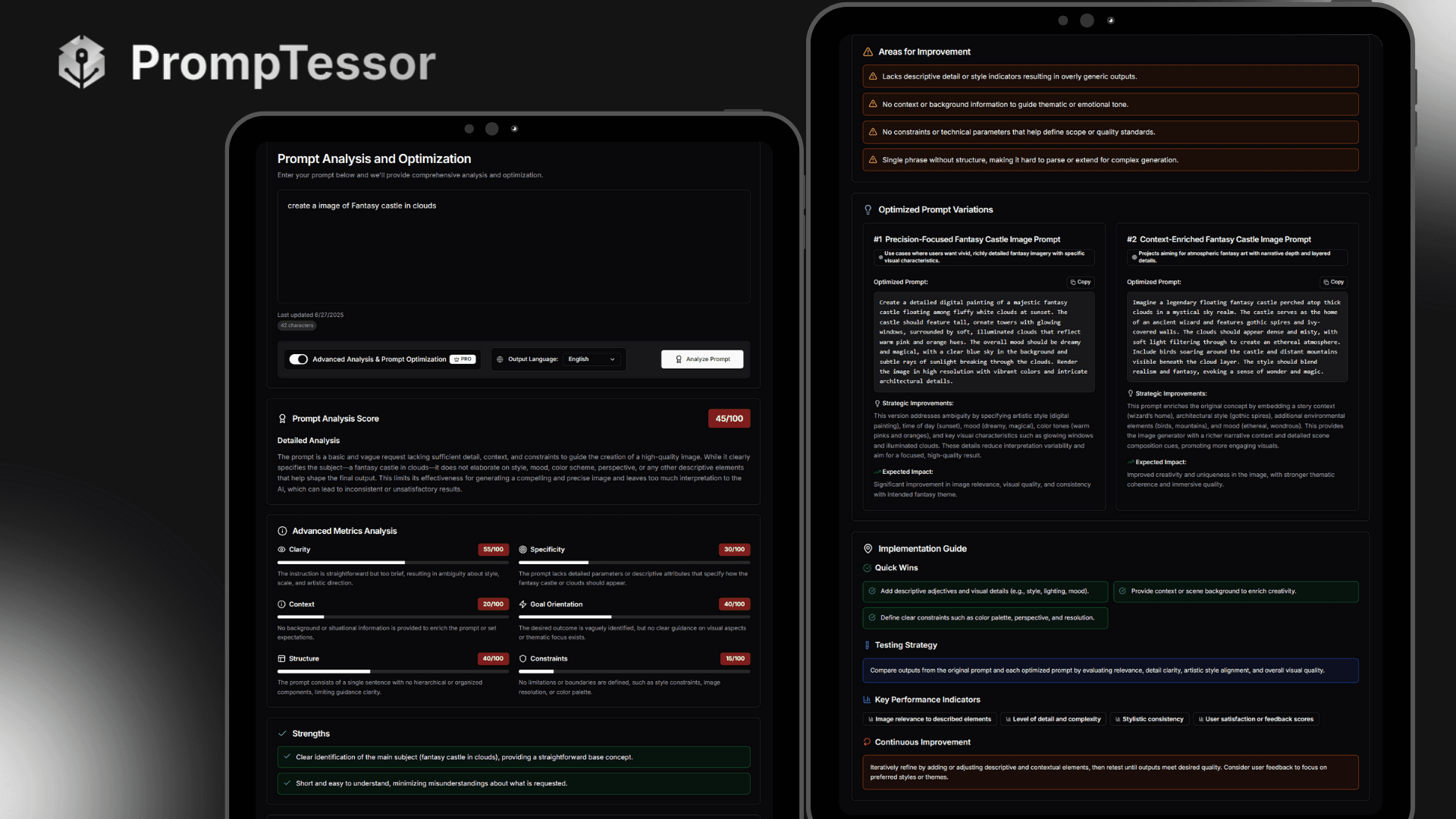 PrompTessor screenshot 4