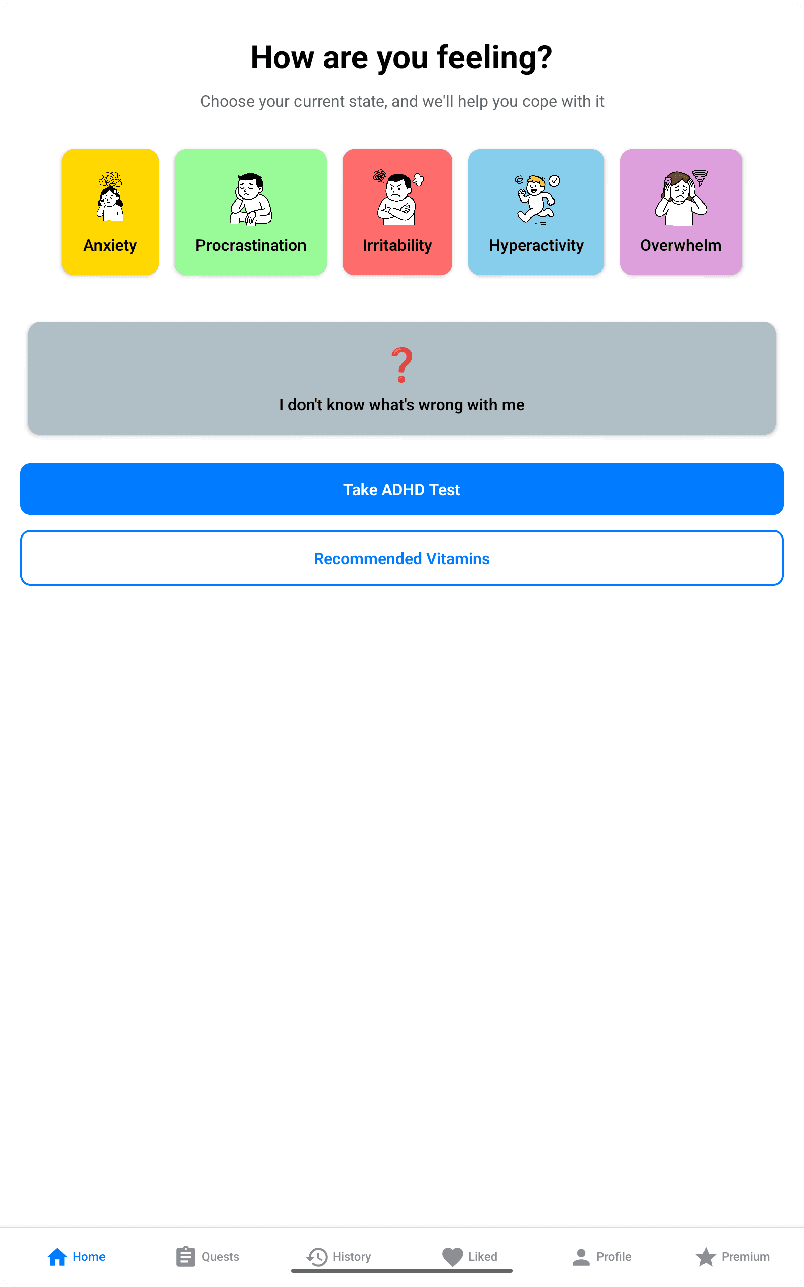ADHD Help App screenshot 1