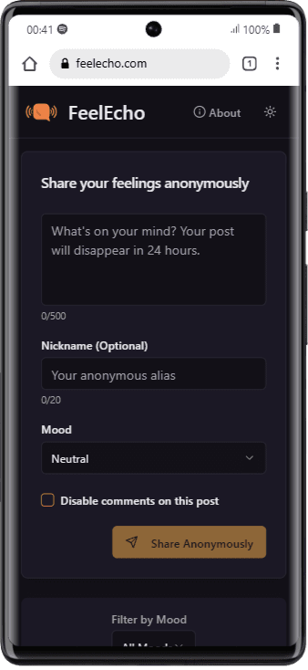 FeelEcho screenshot 4