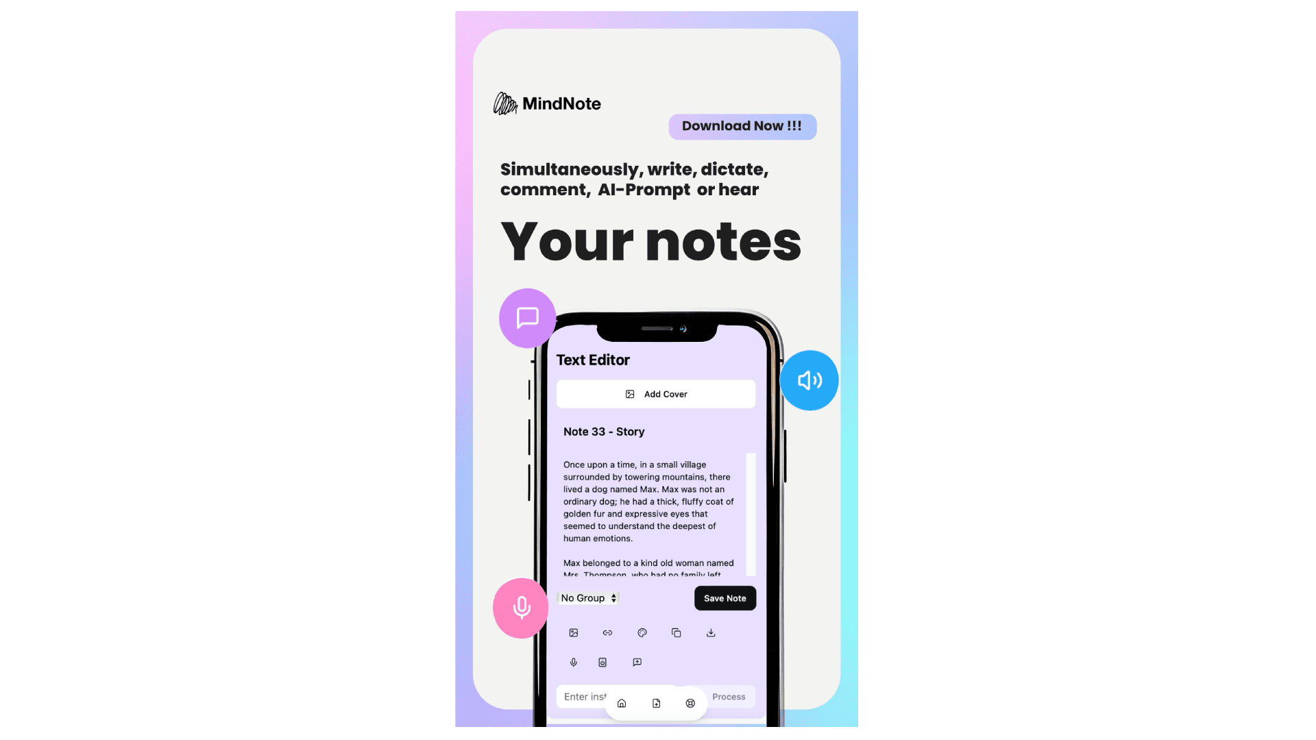 MindNote screenshot 1