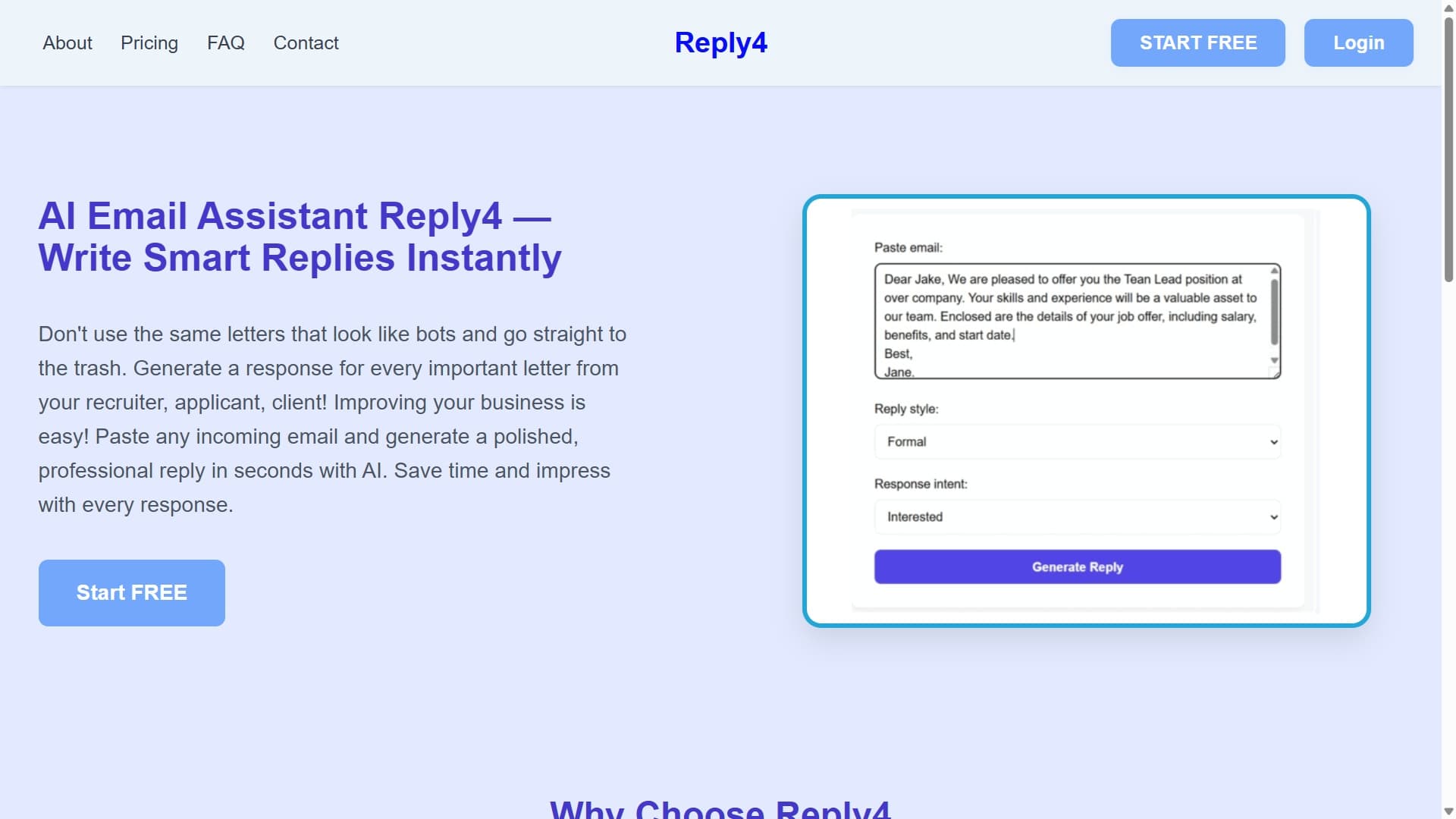 Reply4 screenshot 1