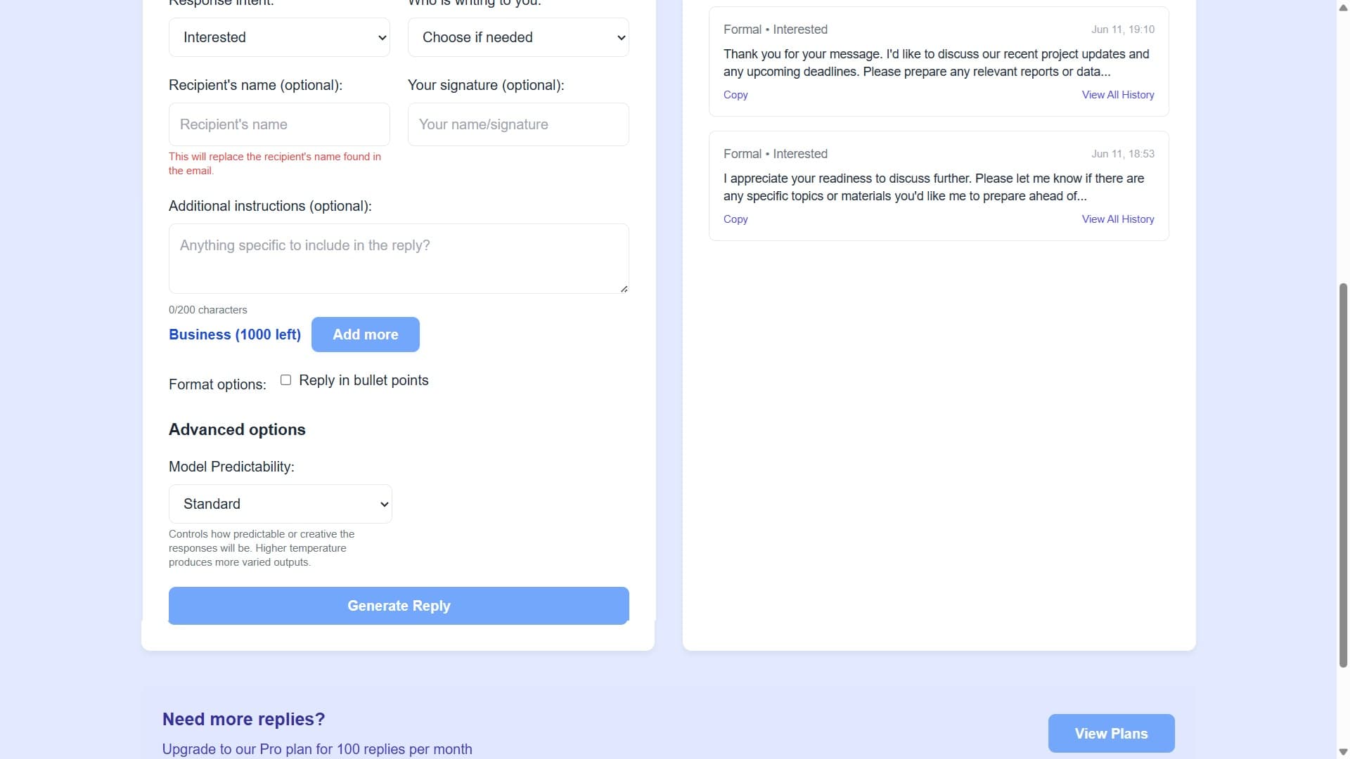 Reply4 screenshot 3