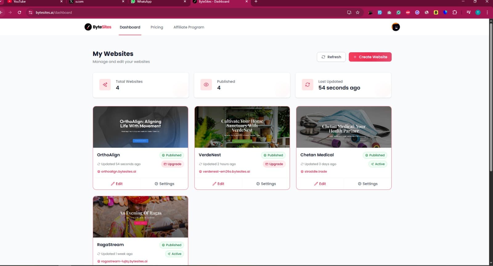 ByteSites screenshot 1