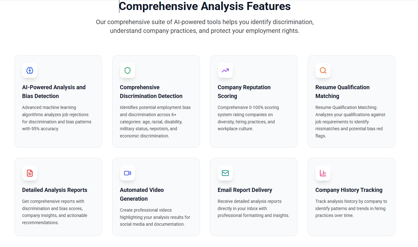 FairHire Analyzer screenshot 1