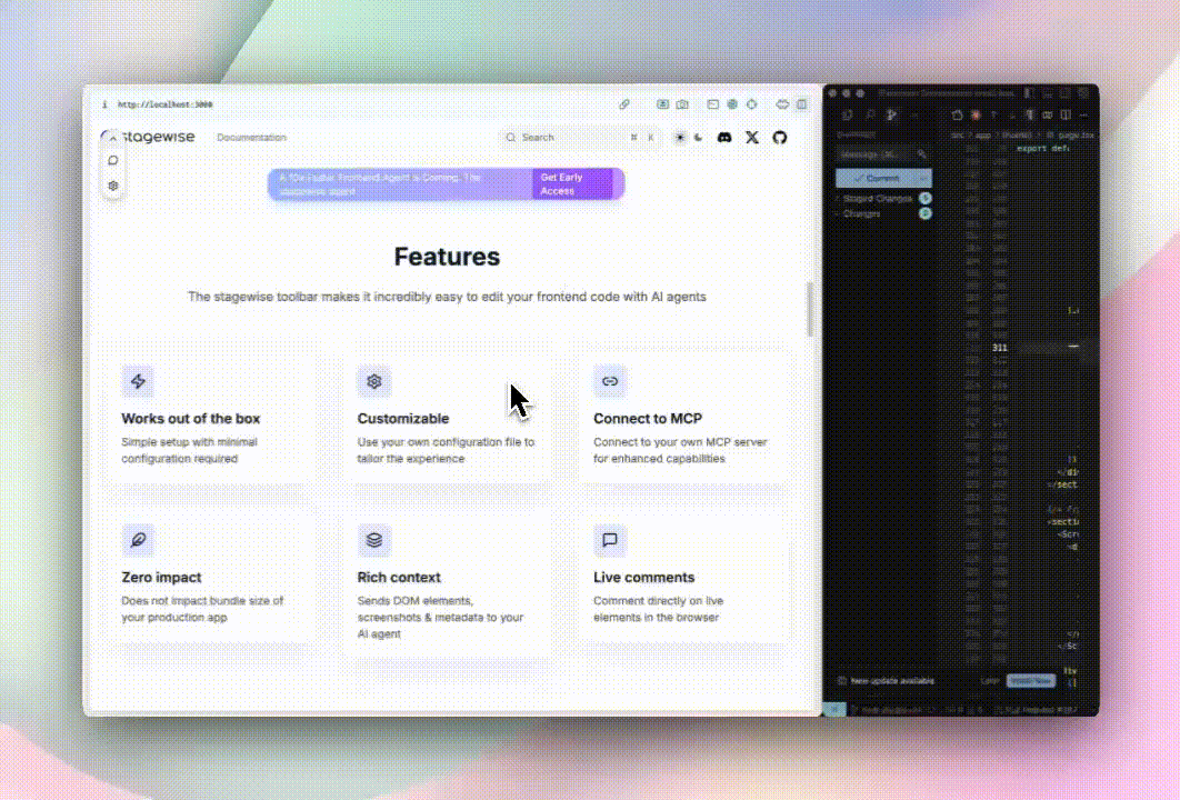 Stagewise screenshot 1