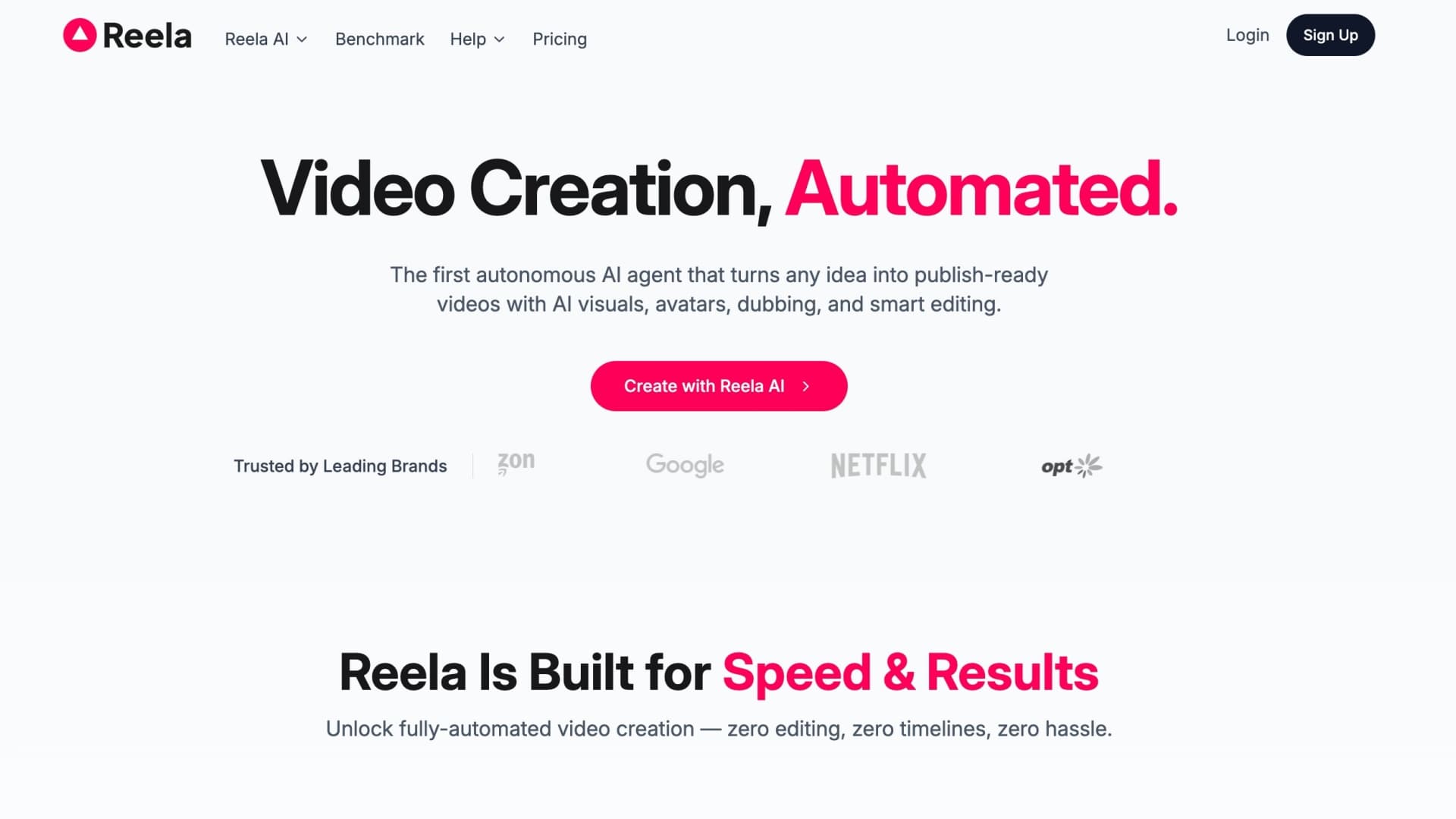 Reela screenshot 1