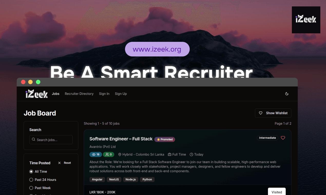 iZeek screenshot 2